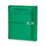 Smead Poly String & Button Booklet Envelope, 9 3/4 x 11 5/8 x 1 1/4, Green, 5/Pack Thumbnail 2