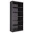 Tennsco Metal Bookcase, Six-Shelf, 34-1/2w x 13-1/2d x 78h, Black Thumbnail 2