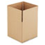 General Supply Cubed Fixed-Depth Shipping Boxes, Regular Slotted Container (RSC), 14" x 14" x 14", Brown Kraft, 25/Bundle Thumbnail 1