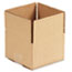 General Supply Fixed-Depth Shipping Boxes, Regular Slotted Container (RSC), 6" x 6" x 4", Brown Kraft, 25/Bundle Thumbnail 1