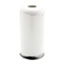 Rubbermaid® Commercial Fire-Resistant Open Top Receptacle, Round, Steel, 15gal, White Thumbnail 1