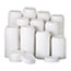 Dixie Dome Plastic Hot Cup Lids, Large, White, 500 Lids/Carton Thumbnail 3