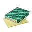 Neenah Paper Exact Vellum Bristol Cover Stock, 67 lb./147 gsm., 8 1/2" x 11", Yellow, 250/RM, 2000/CT Thumbnail 1